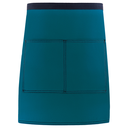 FAME FABRICS Waist Apron, Half Bistro, City Market Everyday, CME28, Teal 83517